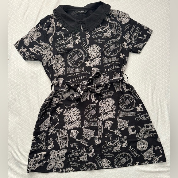 Disturbia Heresy Mini Shirt Dress - Picture 6 of 6